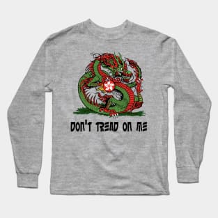 Don't Tread On Me (Hong Kong) Long Sleeve T-Shirt